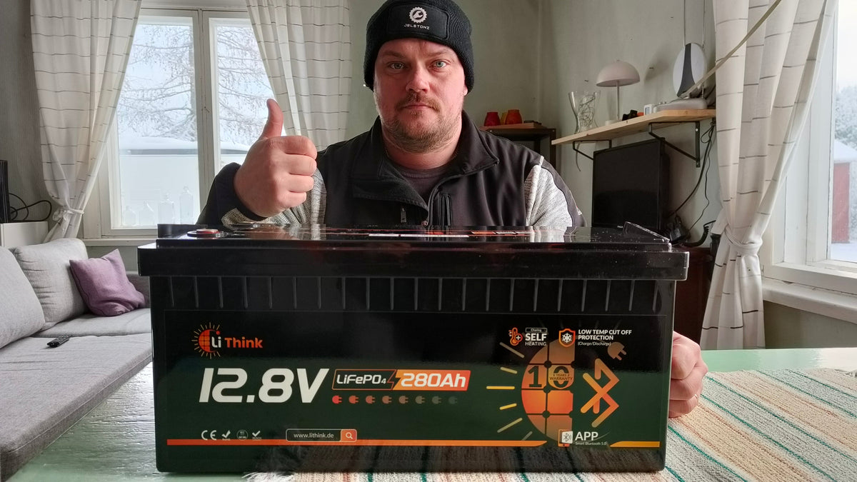 LiThink 12V 280Ah LiFePO₄-Test: Aufbau, App & Praxiseinsatz