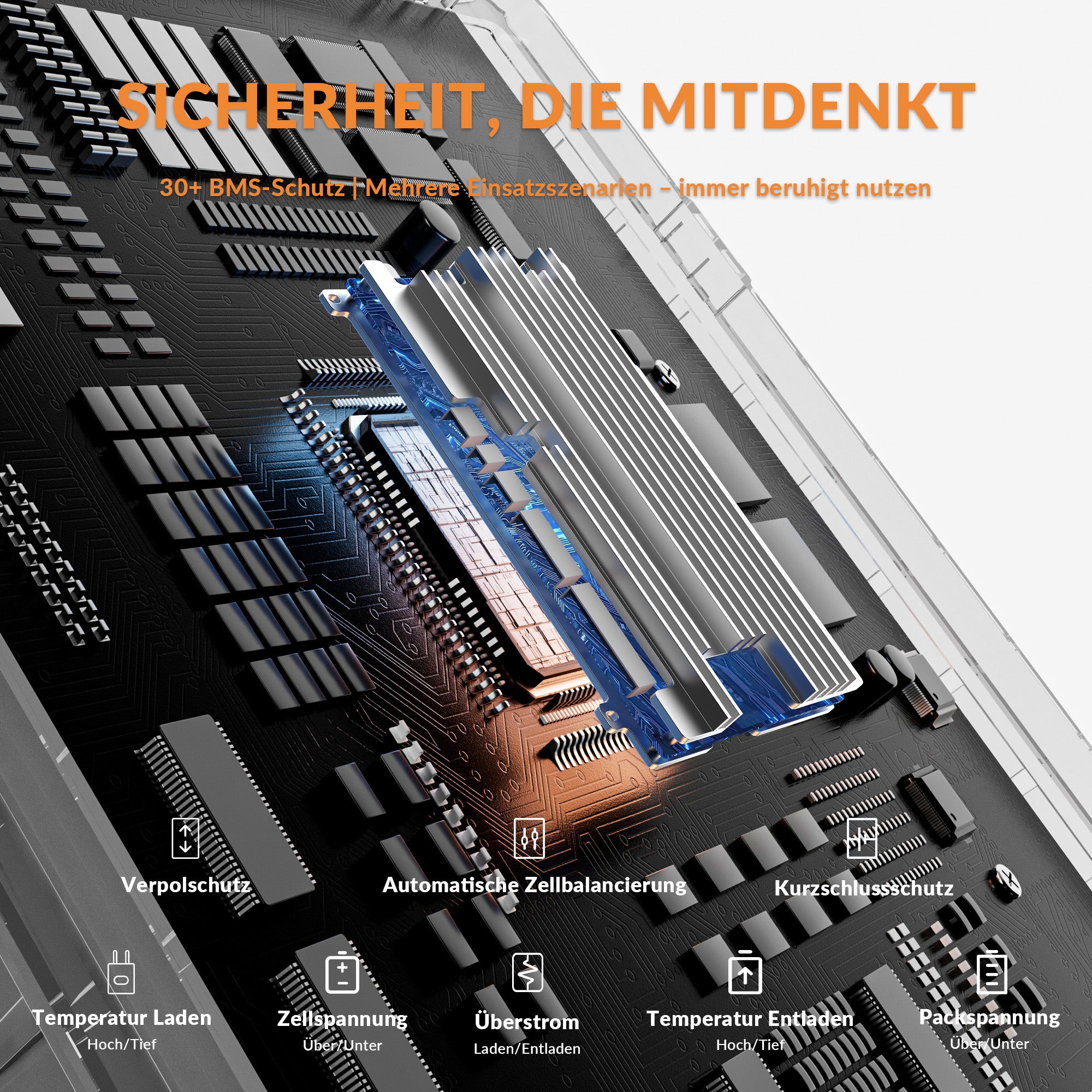 Lithink 24V 100Ah LiFePO4 Batería con Bluetooth & Autocalentamiento – para motor de trolling, autocaravana & sistema solar