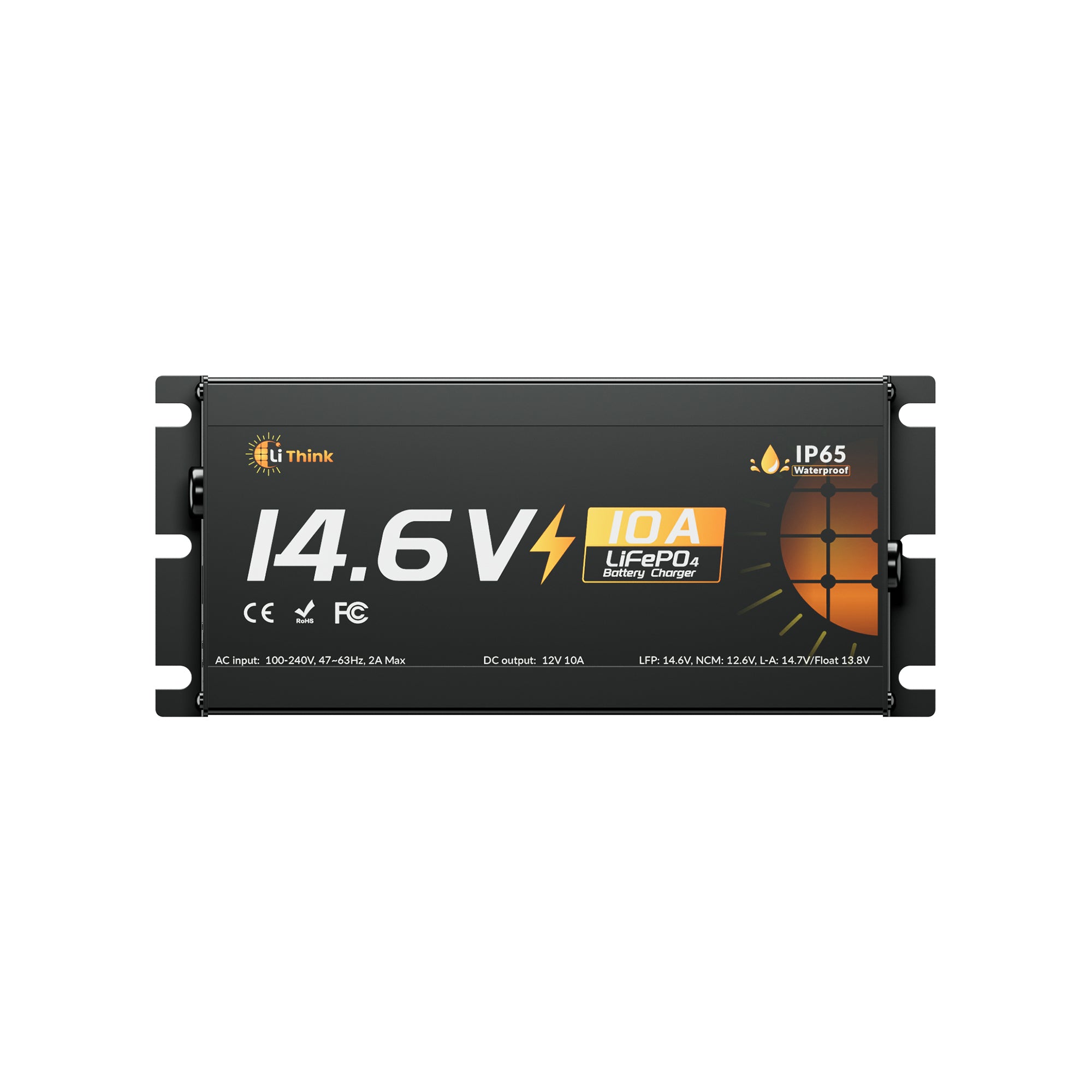 Lithink 14.6V 10A Wasserdichtes Einzel-Ladegerät