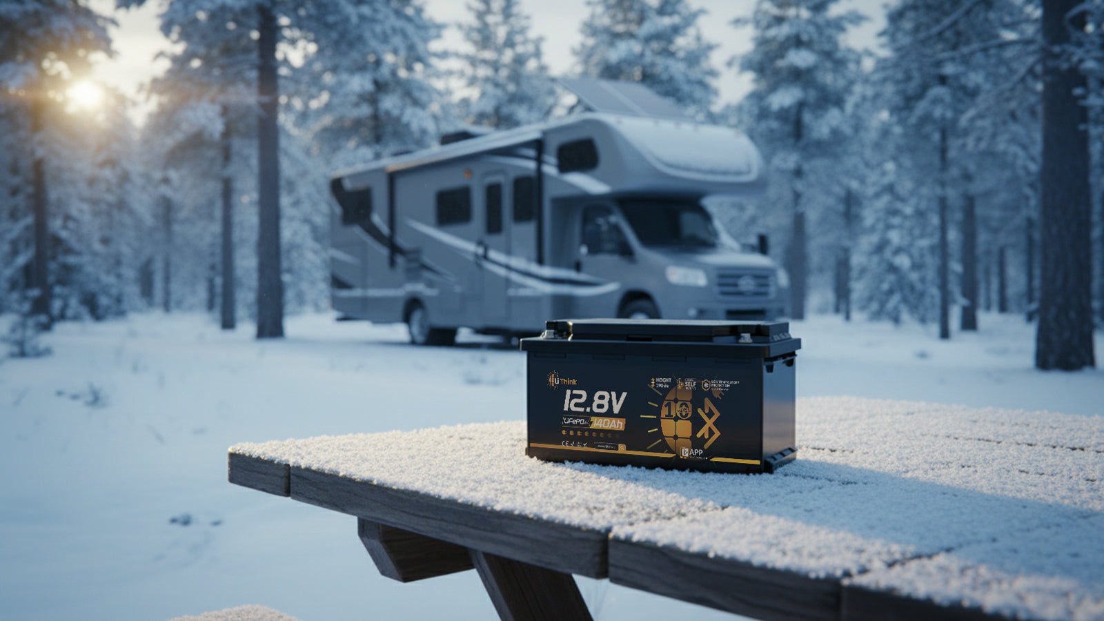 LiFePO4 in kalter Umgebung: Wohnmobil-Batterie sicher laden & entladen