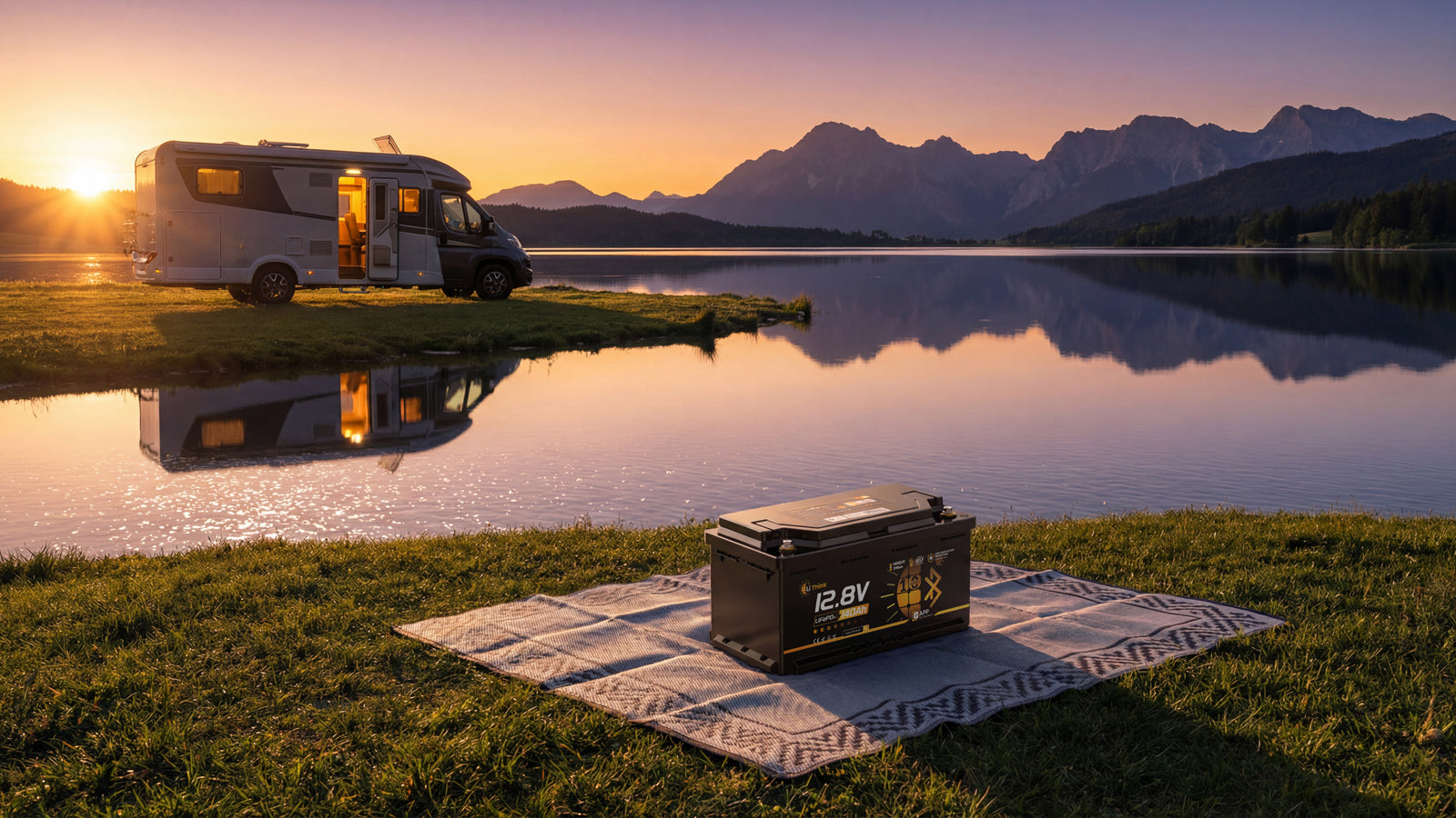 Vom Campingstrom zum Bordnetz: Eine 12-V-Batterie fürs Wohnmobil?