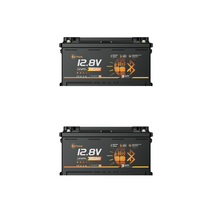 Lithink 12V 140Ah H190 LiFePO4 Batterie mit Bluetooth & Selbstheizung – DIN H8 für Wohnmobil-Untersitz
