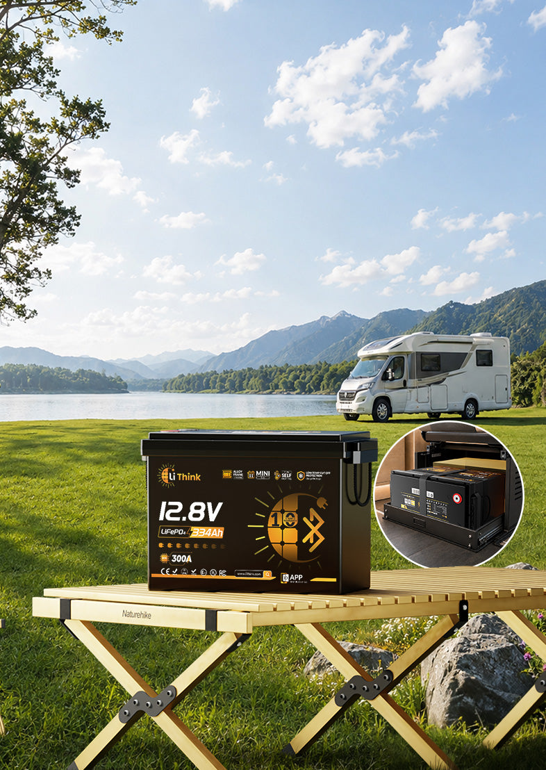 Home slide image: 12V 334Ah Mini Pro Bluetooth