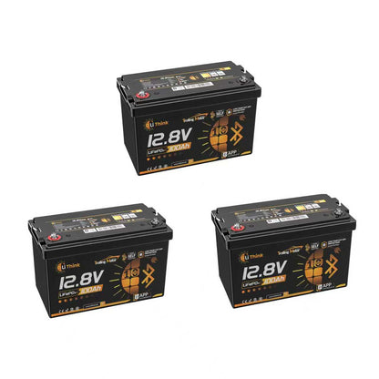 测试-Lithink 12V 100Ah LiFePO4 Batterie mit Bluetooth & Selbstheizung – für Trolling Motor