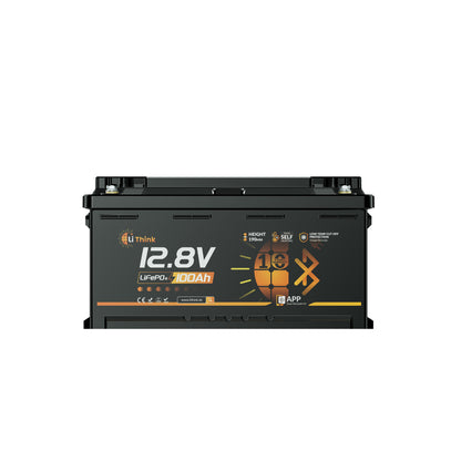 Lithink 12V 100Ah H190 LiFePO4 Batterie mit Bluetooth