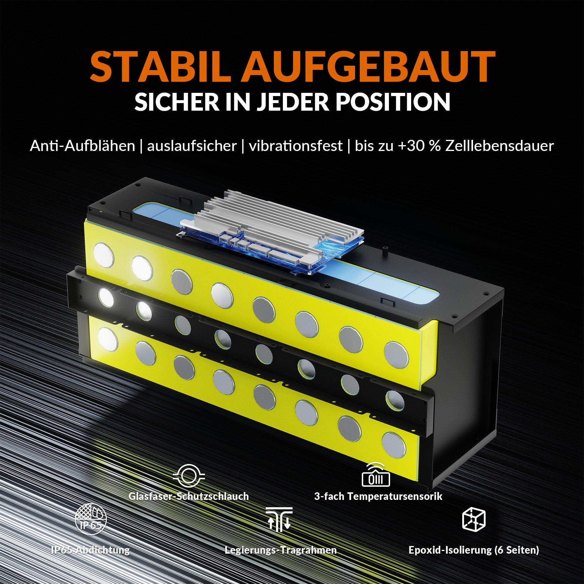 Lithink 24V 100Ah LiFePO4 Batterie mit Tiefentladung & Kälteschutz – für Trolling Motor, Wohnmobil & Solaranlage