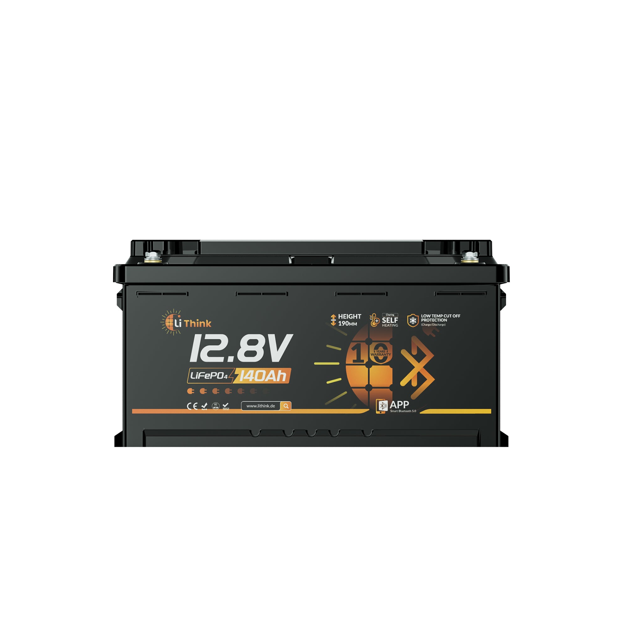 Lithink 12V 140Ah H190 LiFePO4 Batterie