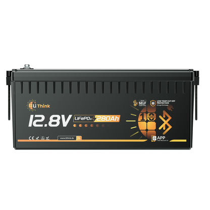 Lithink 12V 280Ah LiFePO4 Batterie mit Bluetooth