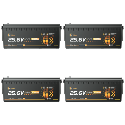 Lithink 24V 100Ah LiFePO4 Batterie mit Bluetooth & Selbstheizung – für Trolling Motor, Wohnmobil & Solaranlage