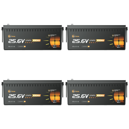 Lithink 24V 100Ah LiFePO4 Batterie mit Tiefentladung & Kälteschutz – für Trolling Motor, Wohnmobil & Solaranlage