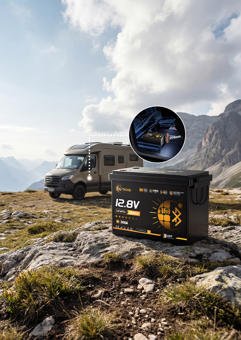 Home slide image: 12V 314Ah Mini Pro Bluetooth