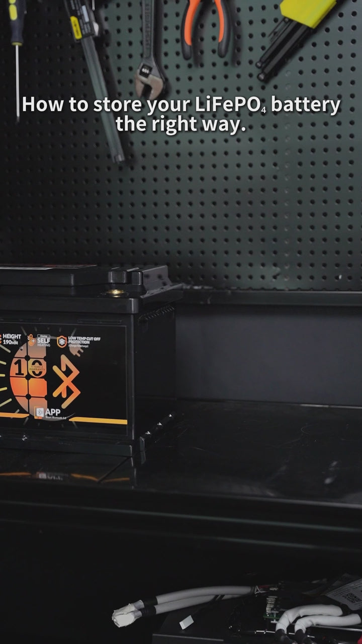 Stocker correctement la batterie